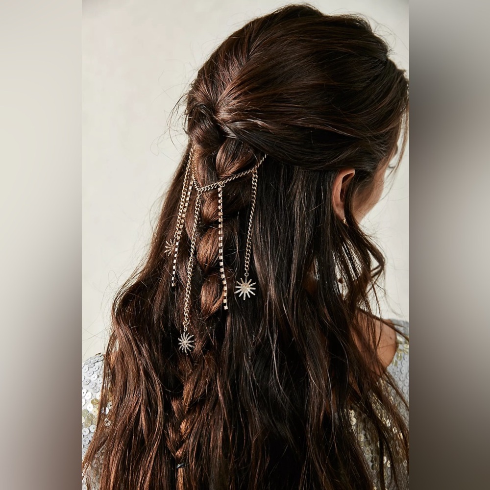 New🌟Free People-Majestic Hair Piece-Silver